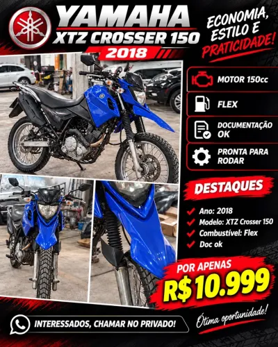 Yamaha XTZ 150 Crosser Z Flex 2018