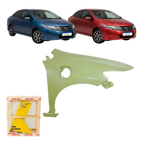 Paralama Honda City 2008 2009 A 2014 C/furo Novo Ld