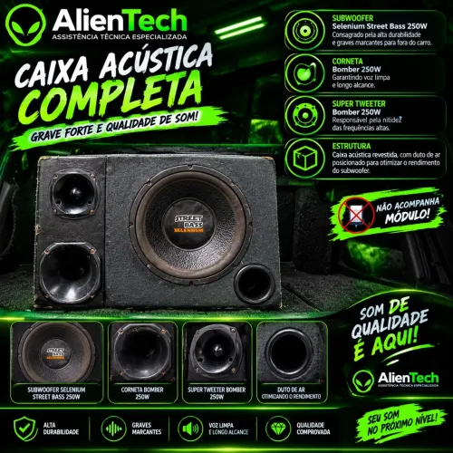 Caixa trio 250