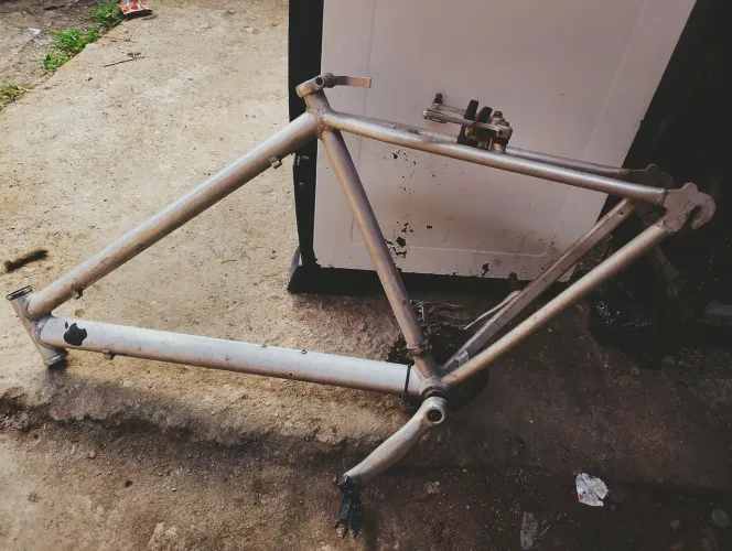 Quadro bicicleta de alumínio