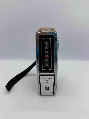 Rádio Antigo Transistor Panasonic 8 R-1326 AM - Funcionando - Made in Japan