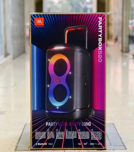 JBL PartyBox 520 - Nova Lacrada Garantia Loja Física