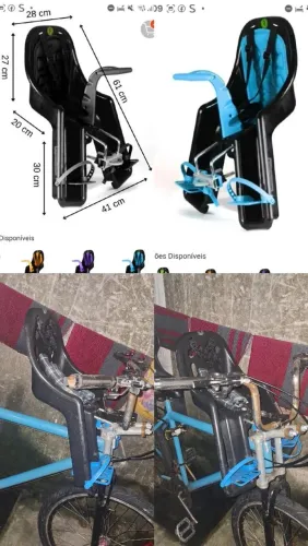 Vendo cadeira de bebê para Bike