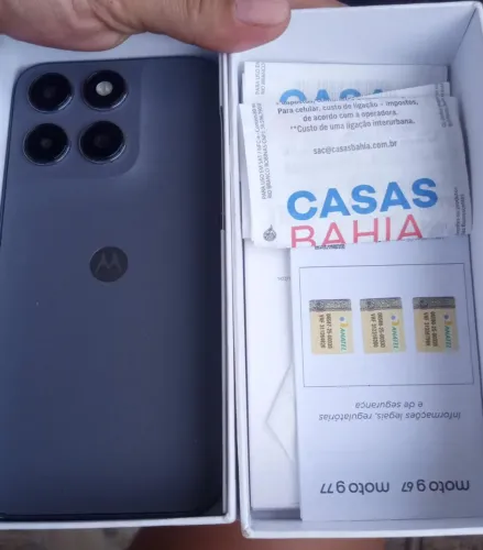 Moto G67 na caixa com nota fiscal 