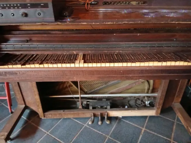 Piano antigo anos 1890 Kimball raridade