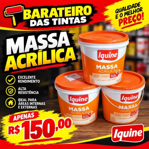 Massa Acrílica 25 kg