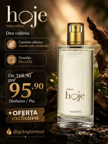Hoje masculino Natura