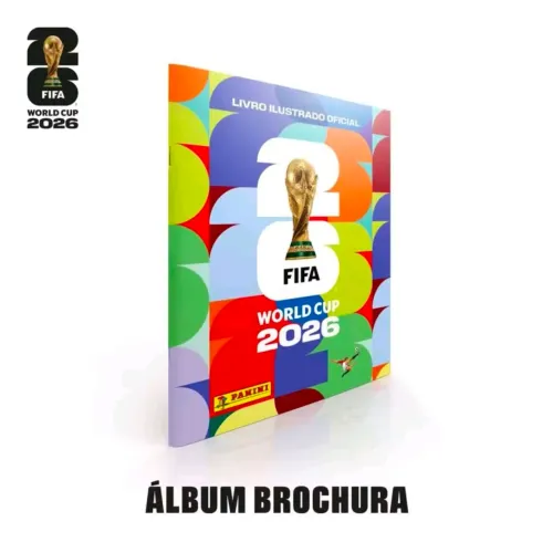 Álbum Brochura Panini Copa do Mundo FIFA 2026