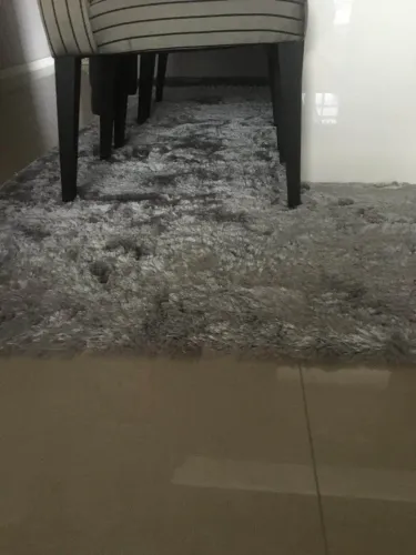 Tapete Shaggy Sala 2,00 x 2,50 Cor Cinza