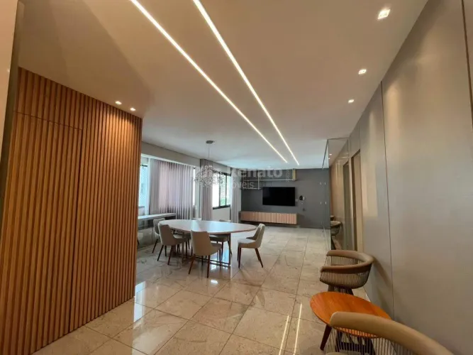 Apartamento para locação, 4 quartos com suíte, 190m² de área no Belvedere
