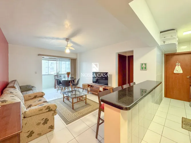 Apartamento com 1 quarto no Edifício Itália no Centro de Torres/RS