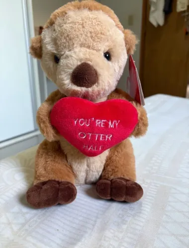 Pelúcia lontra you?re my otter half