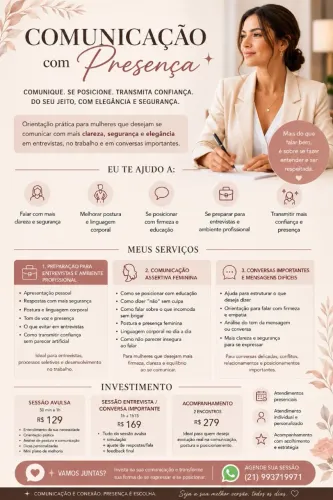 Treinamento: Comunicação e linguagem corporal