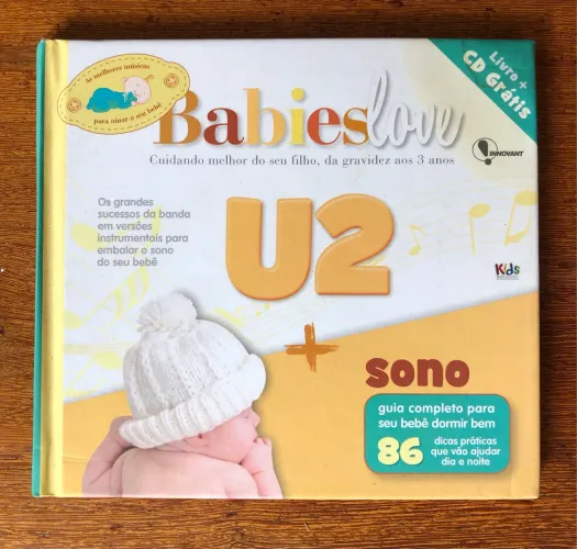 Cd e livro U2 Babies Love 
