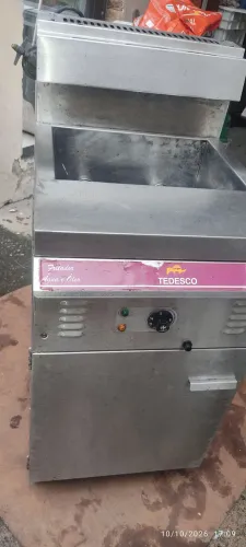 Fritadeira GLP industrial 30 litros água e Óleo"LEIA TUDO"