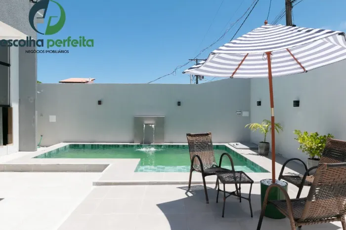 Casa Térrea 3 Quartos 2 Suítes Piscina 1 Vaga