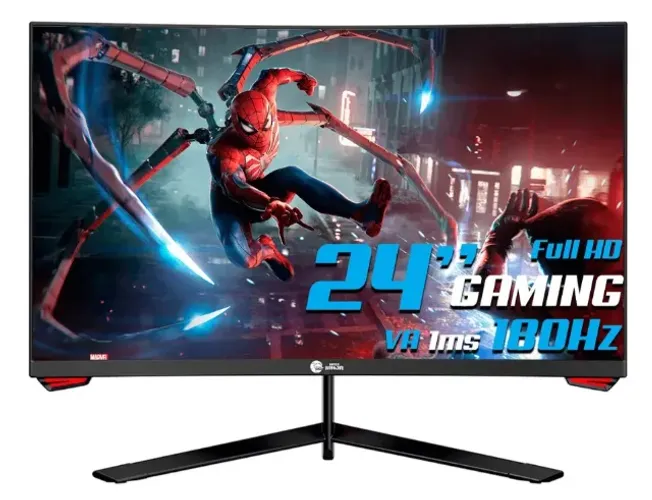 Monitor Gamer Ninja 24" - 180Hz | 1ms | Suporte VESA e Fone