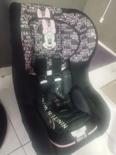 CADEIRA DE SEGURANCA P/ CARRO MINNIE TYPO KALLE ROSA 9 A 36K<br>
