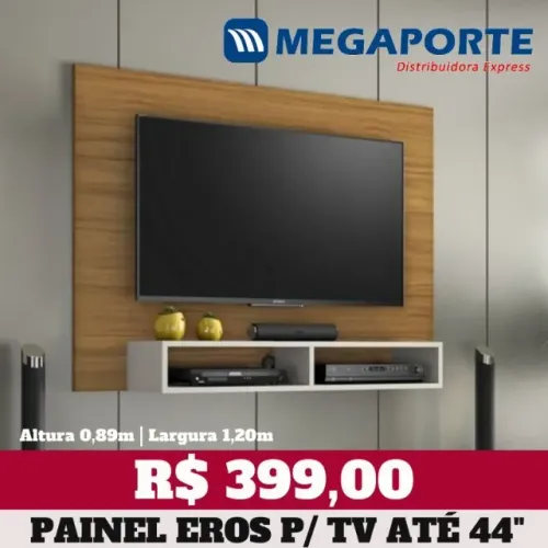 Painel para Televisão até 44 Polegadas (Novo) Entrega Grátis! 