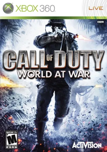Call Of Duty Word At War Xbox 360