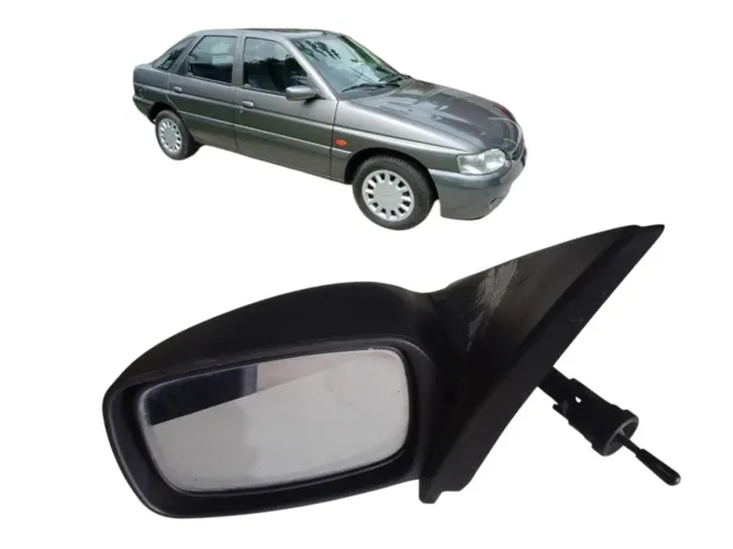 Retrovisor Esquerdo Manual Ford Escort 1994 A 2002 