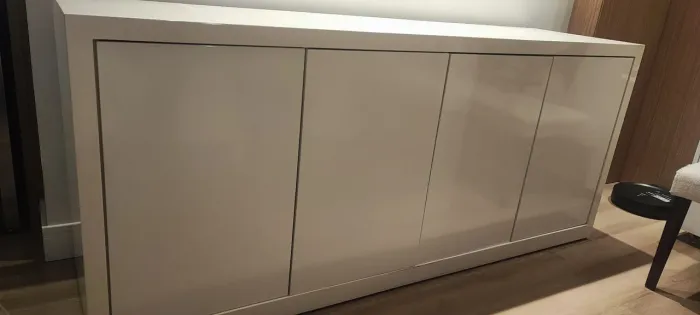Balcão em laca branco