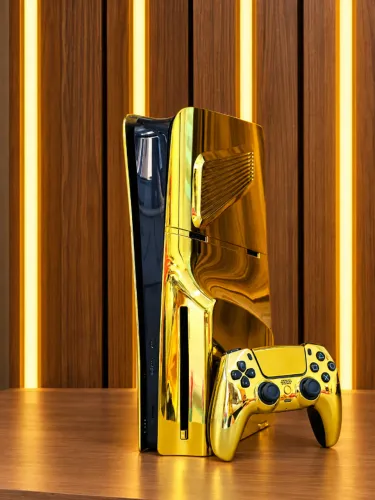 Playstation 5 Dourado! Completo! Lindo! 1TB!