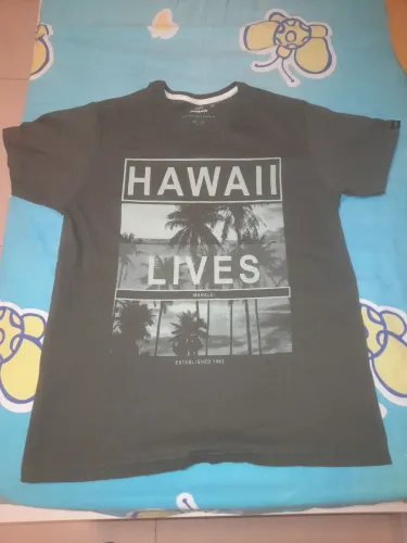 Camiseta masculina de alta qualidade de marca Mahalo [SEMI-NOVA]