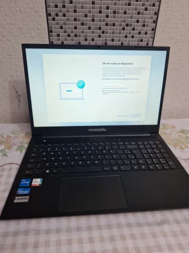 Notebook intel I5 12° 16 GB RAM SSD 256GB tela 15,6 FullHD, Windows 11 pro