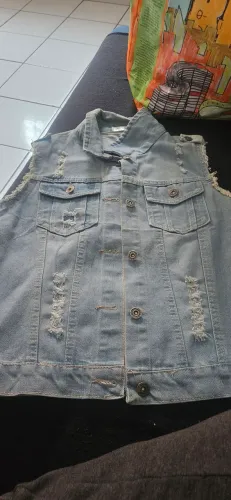 Colete jeans 