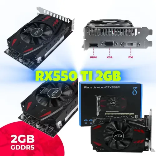 Rx550 Ti DDR5(Envio OlxPay