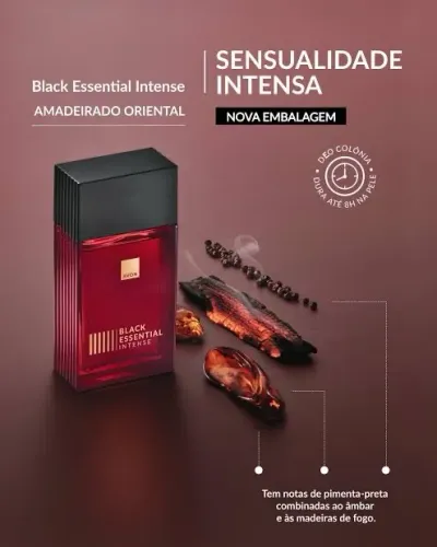 Perfume Black Essential Intense