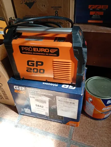 máquina de solda 