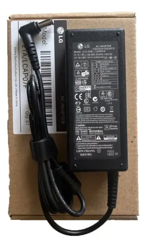 Fonte Carregador Original LG Para Notebook 19v 1.72a LCAP21A