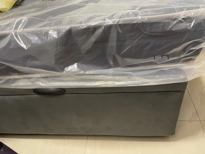 Cama box baú solteiro