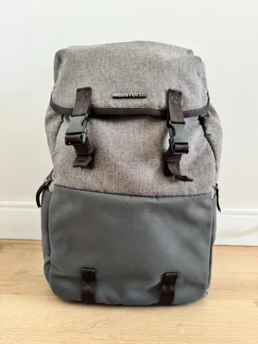 Mochila Manfrotto para camera, notebook e acessórios
