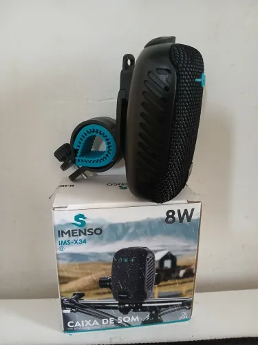 Caixinha de som com suporte para moto e bike / SUPER PROMOÇÃO