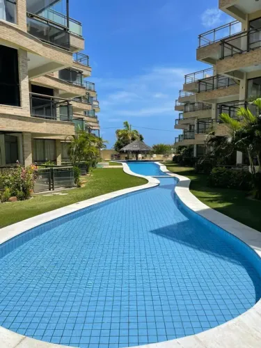Venda ou permuta de cobertura 1/4 98m² - Cond. Búzios Paradise Nísia Floresta/RN