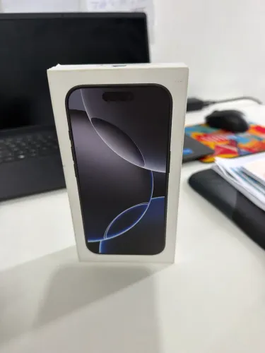 IPHONE 16 PRO 128GB BLACK LACRACO COM NOTA FISCAL