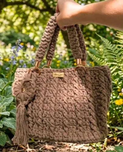 Bolsa de crochê