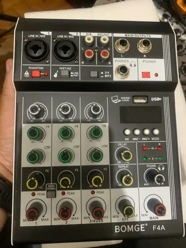 Mesa de som Nova!