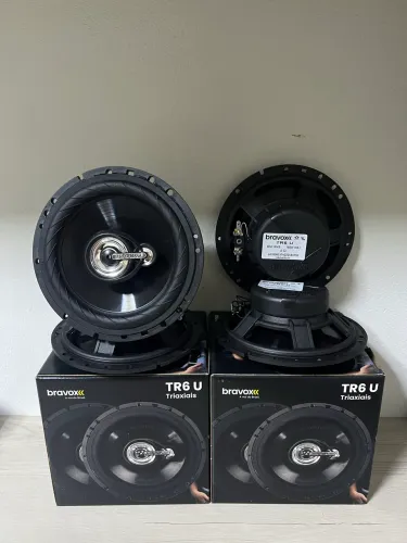 Par de alto-falante 6 polegadas 80w