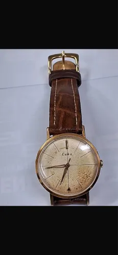 Relógio Eska Suíço Vintage 17 Rubis Mecânico Anos 50/60