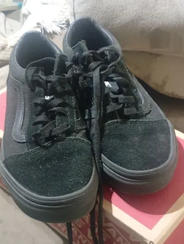 Tênis Vans old Skol preto infantil original número 32