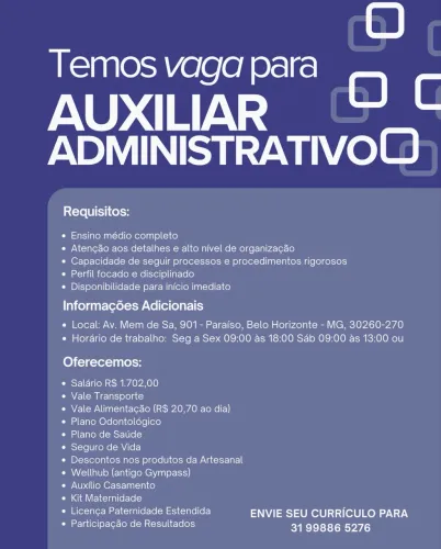 Auxiliar de Administrativo 