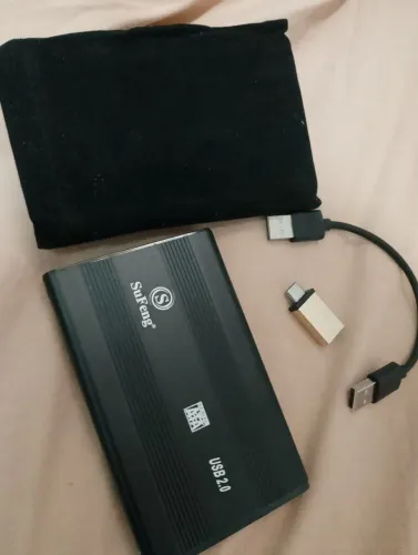 HD externo 1Tera novo para armazenar jogos e arquivos
