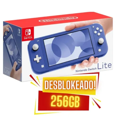 NINTENDO SWITCH LITE DESBLOQUEADO
