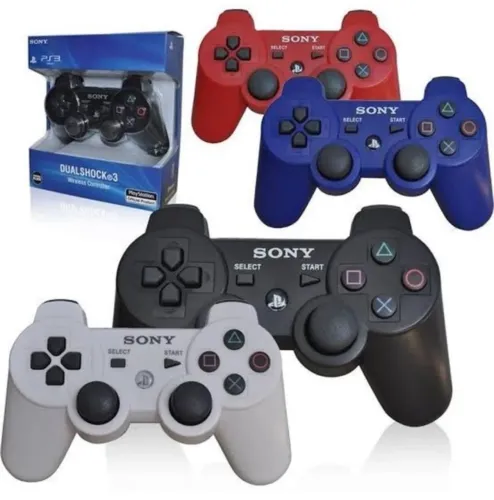 Controle PS3 Sem Fio Bluetooth Novo Com Garantia