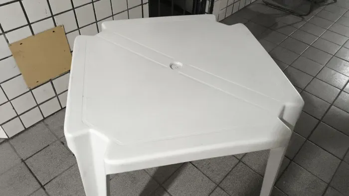 Sua mesa chegou