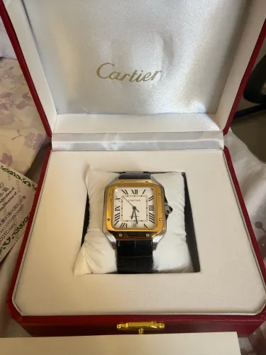 Relógio Cartier Modelo Santos